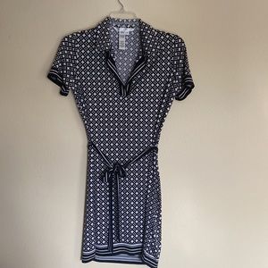 Max studio dress black & white size S.